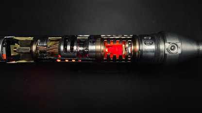 Tribeless Master Lightsaber (Dual Ruby Chassis)