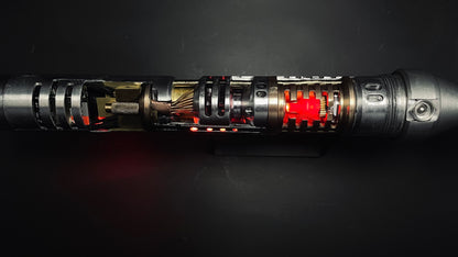 Tribeless Master Lightsaber (Dual Ruby Chassis)