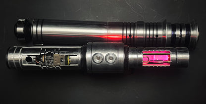 SF Fallen Master Lightsaber (Quartz / Neopixel)