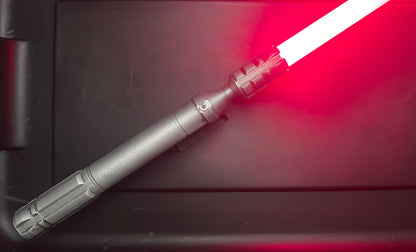 Tribeless Master Lightsaber (Dual Ruby Chassis)